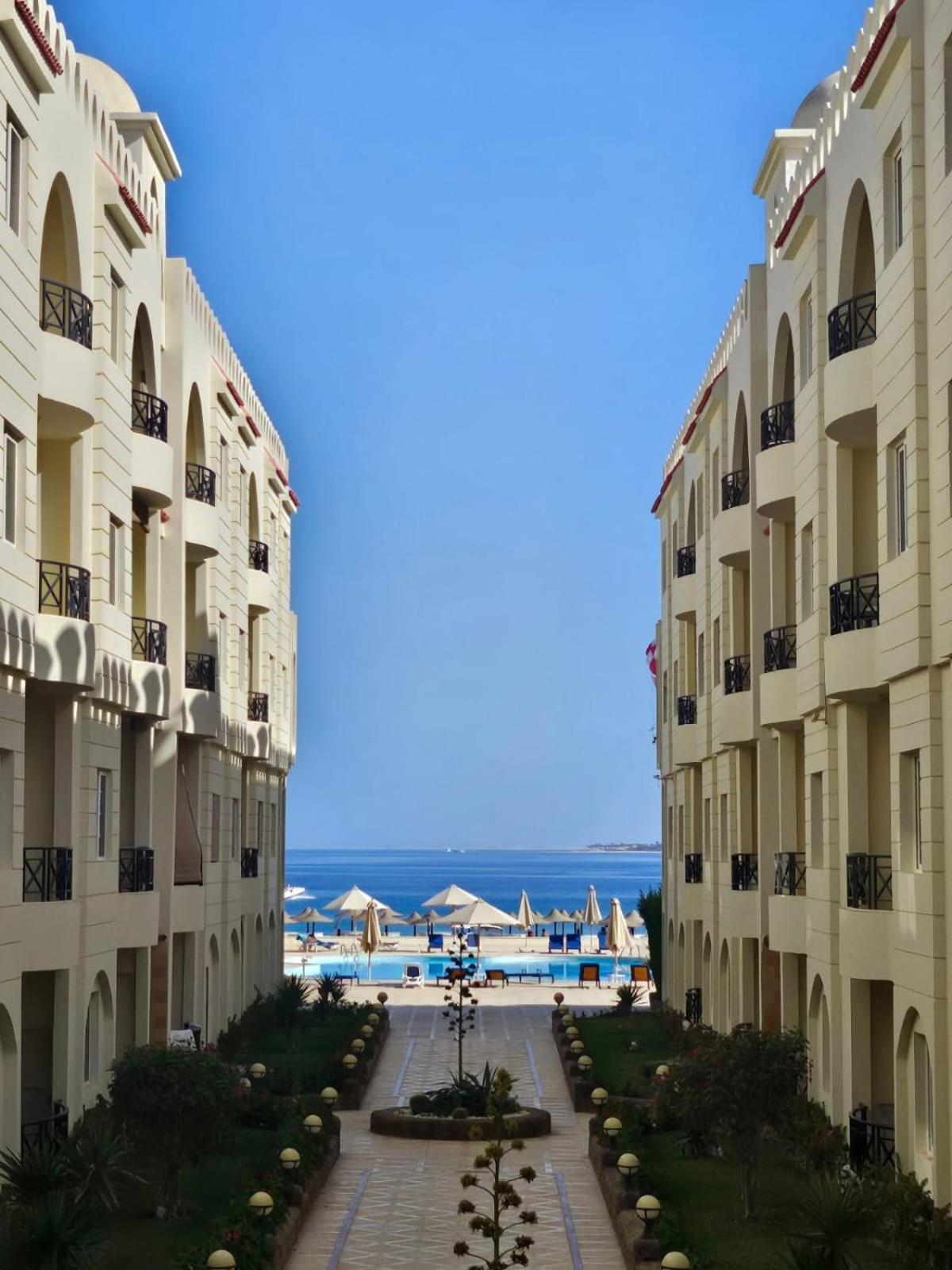 הורגהדה Palm Beach Piazza Apart Hotel Sahl Hasheesh מראה חיצוני תמונה