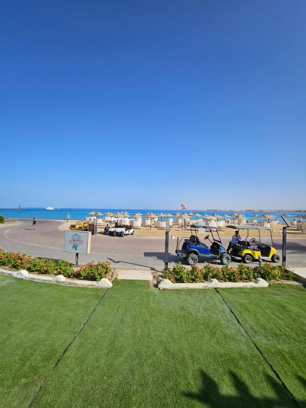 הורגהדה Palm Beach Piazza Apart Hotel Sahl Hasheesh מראה חיצוני תמונה