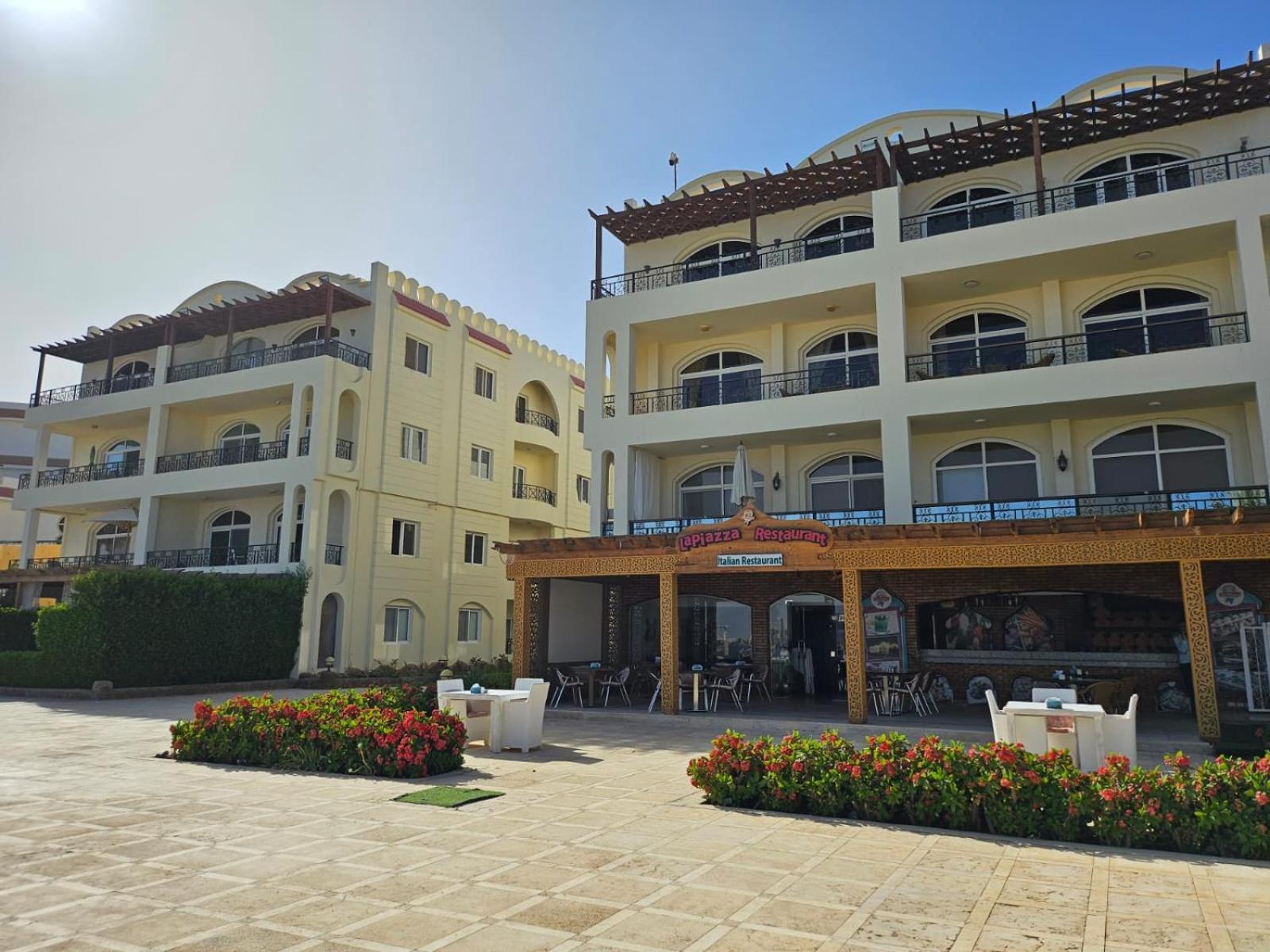 הורגהדה Palm Beach Piazza Apart Hotel Sahl Hasheesh מראה חיצוני תמונה