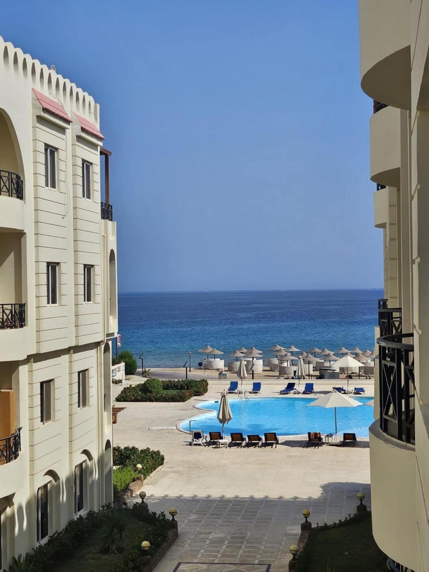 הורגהדה Palm Beach Piazza Apart Hotel Sahl Hasheesh מראה חיצוני תמונה